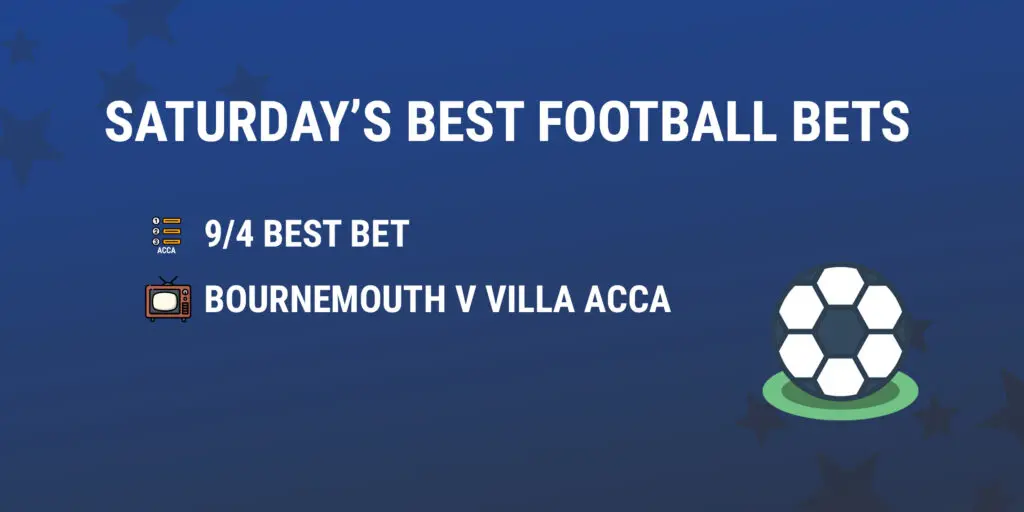 Saturday's Best Football Bets 26