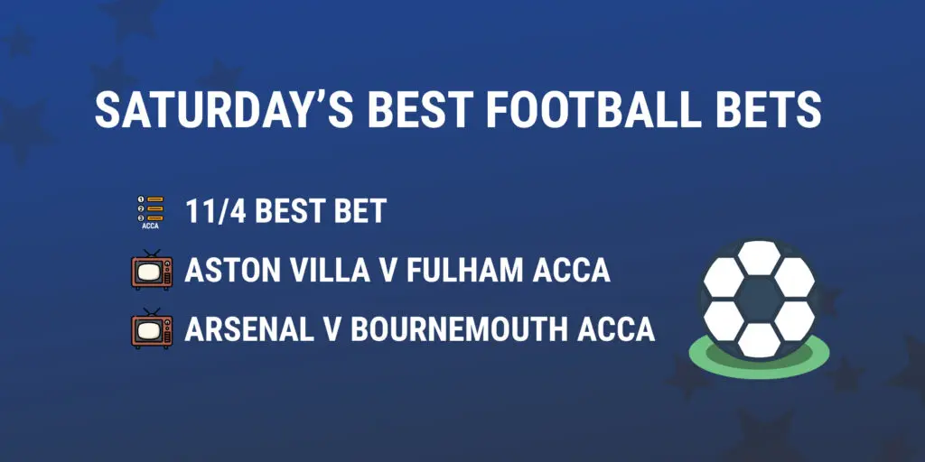 Saturday's Best Football Bets 21