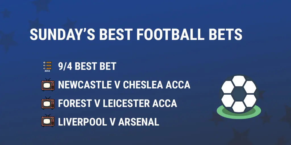 Sunday's Best Football Bets 1