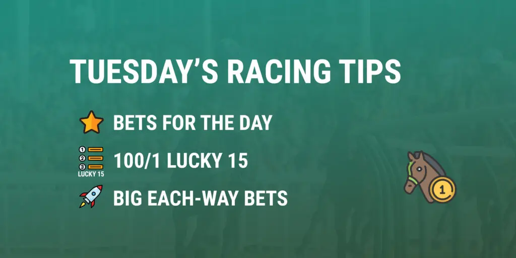 Tuesday's Horse Racing Tips 822