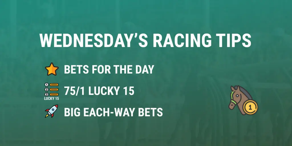 Wednesday's Horse Racing Tips 938