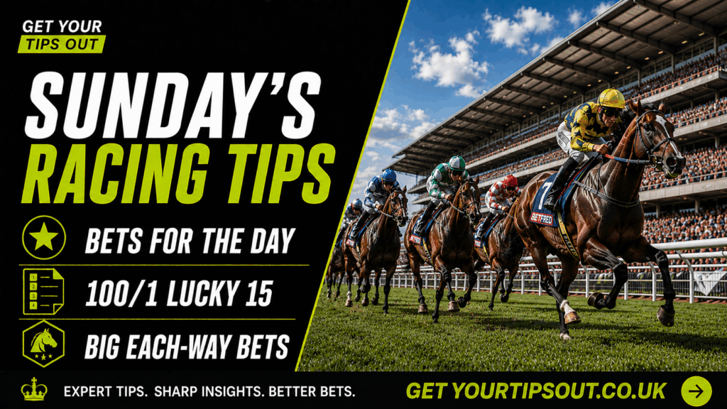 Sunday's Horse Racing Tips 1