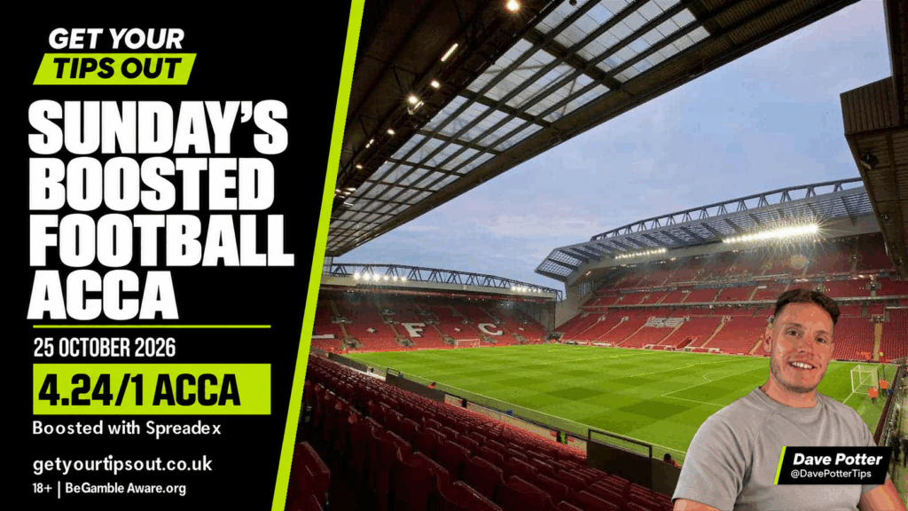 Sunday's Boosted Football Acca 1