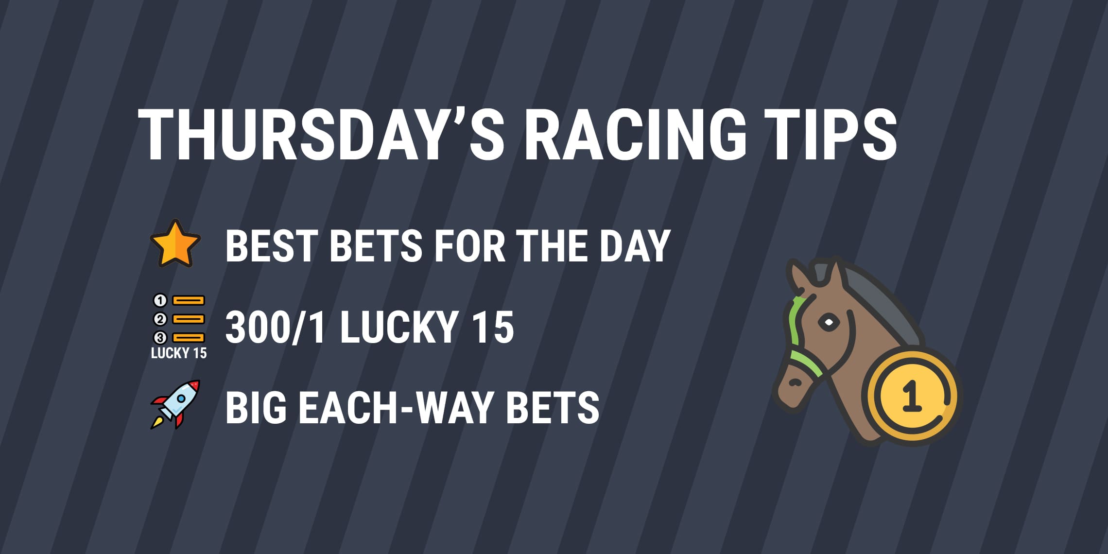 Thursday's Horse Racing Tips GetYourTipsOut